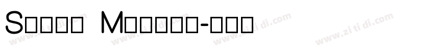 Sweet Manika字体转换